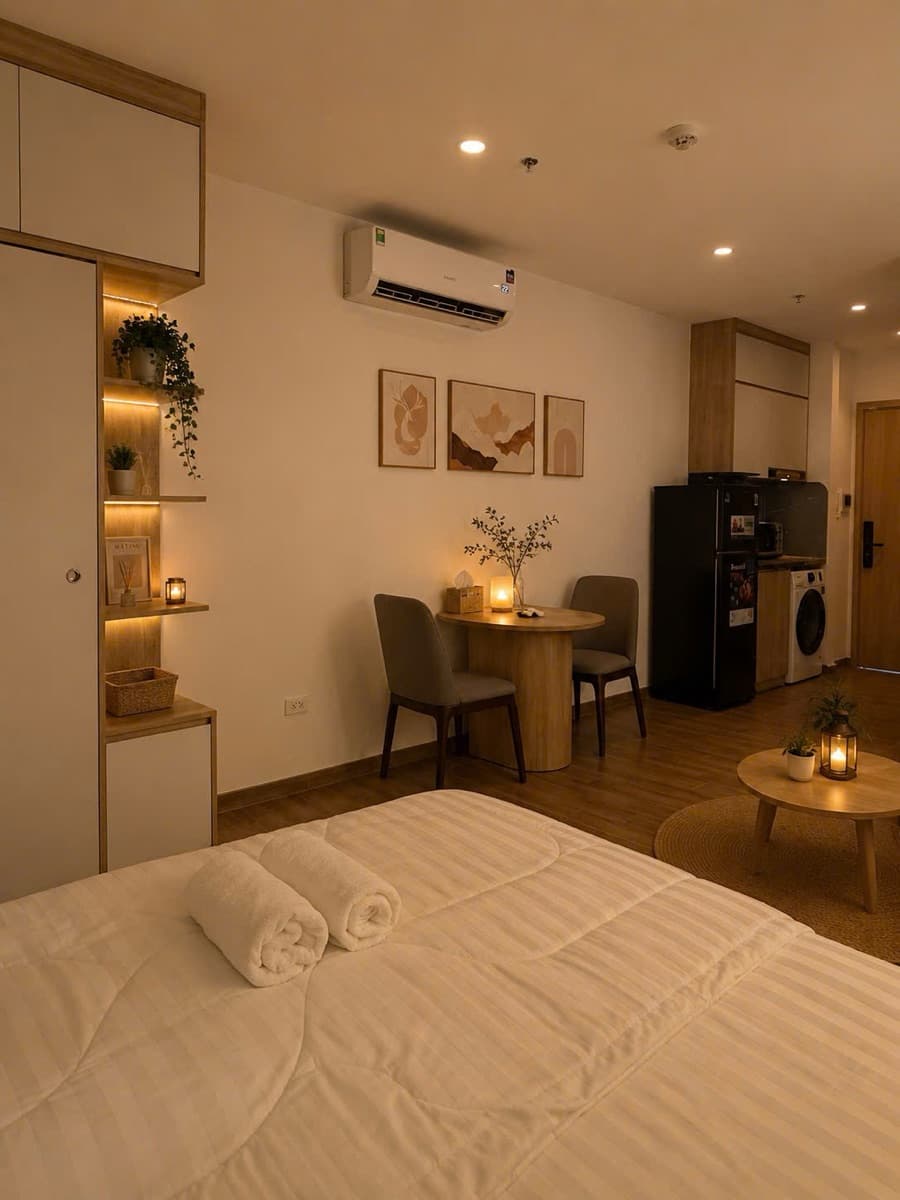 Cozy Cinema Studio – Miếu Đầm – HaNoi Apartment — ảnh 2