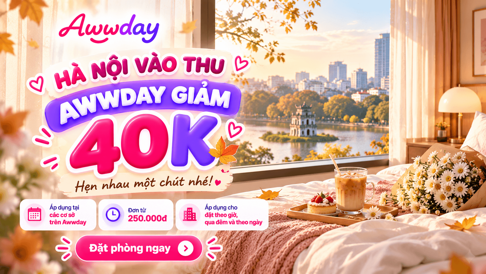 Hà Nội vào thu - Awwday giảm 40K
